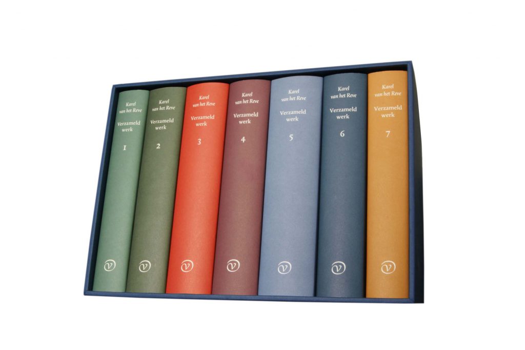 Verzameld werk in cassette · Uitgeverij Van Oorschot