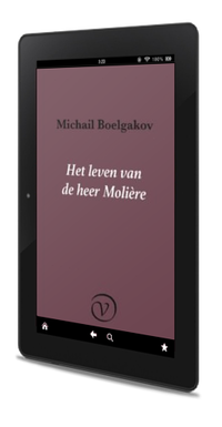 Omslag Het leven van de heer Molière