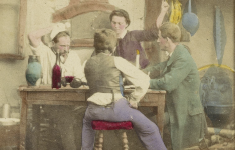 Afbeelding bij Met een nog net coherent ‘goedenavond eindigen,  dat is een ongeschreven wet*. Over het cafébezoek